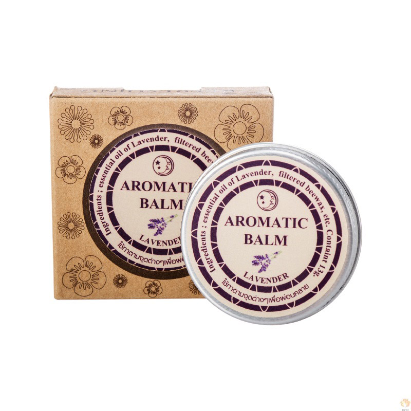 Lavender Oil - Lavender Aromatherapy Balm 15g Stress Relief