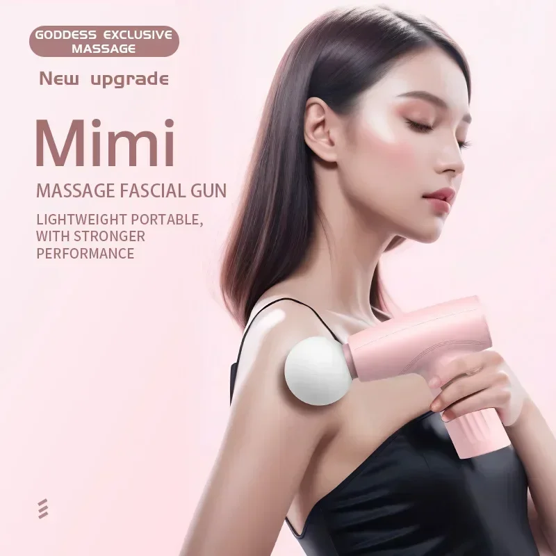 Muscle Mini Pink Massage Gun D - Health Wellness ulasan dan harga