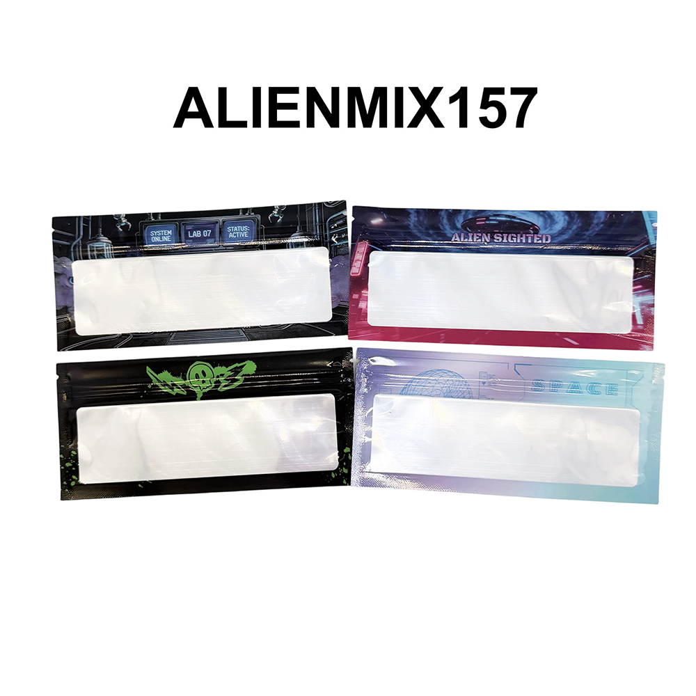 1g Alien Graffiti Mylar Bags W - Dried Herbs ulasan dan harga