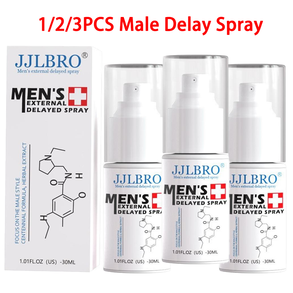 1/2/3PCS Men's Delay Spray Lon - Herbal Tincture ulasan dan harga