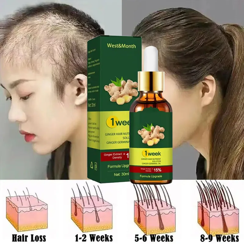 7 Days Ginger Hair Growth Prod - Licorice Root Sticks ulasan dan harga