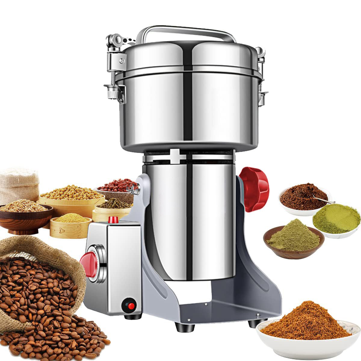 Electric Grain Grinder Mill Hi - Dried Herbs ulasan dan harga