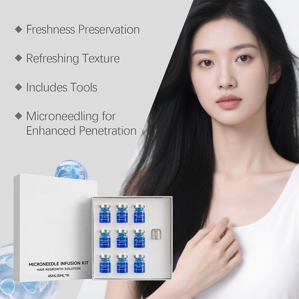 Microneedle Hair Regrowth Kit  - Licorice Root Sticks ulasan dan harga