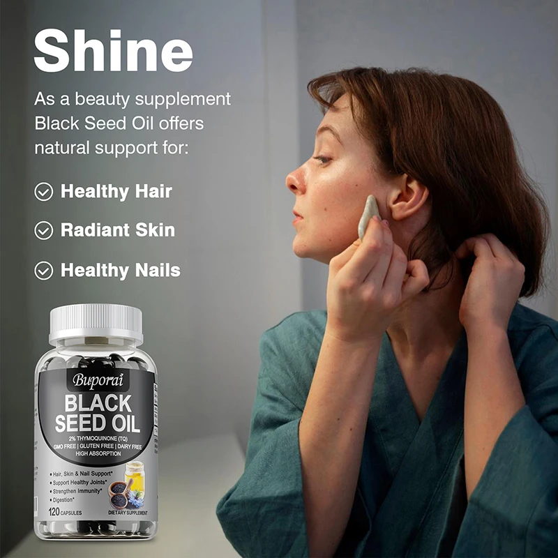 Premium Black Seed Oil 120 Cap - Herbal Supplement ulasan dan harga