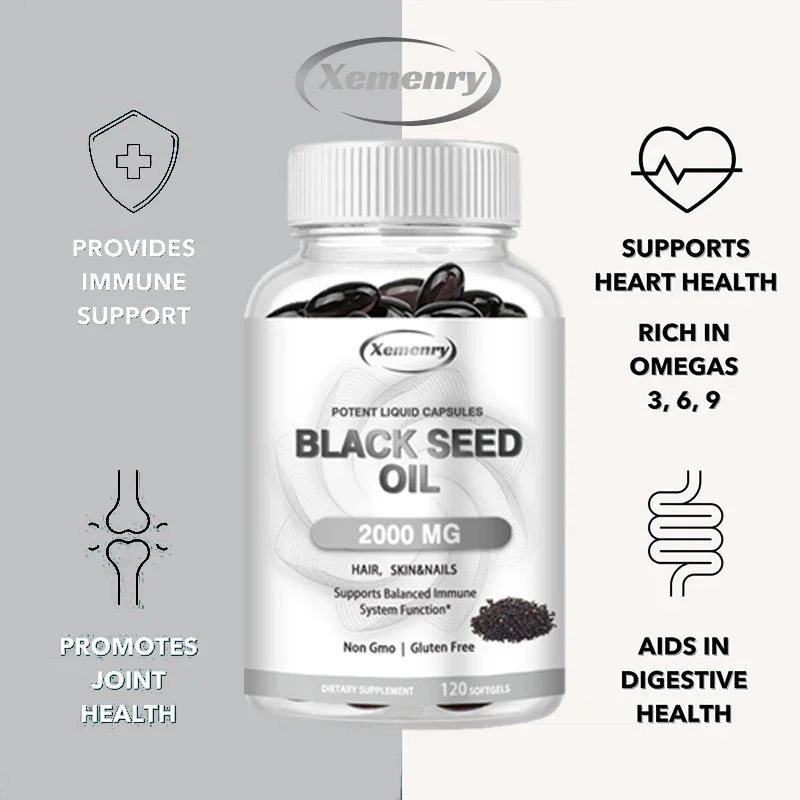 Vegan Black Seed Oil Capsules  - Herbal Supplement ulasan dan harga
