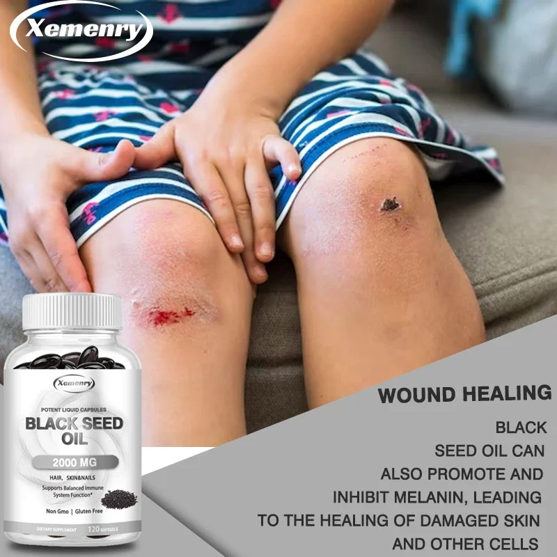 Vegan Black Seed Oil Capsules  - Herbal Supplement ulasan dan harga