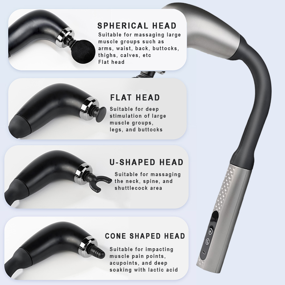 Portable Fascial Massage Gun E - Health Wellness ulasan dan harga