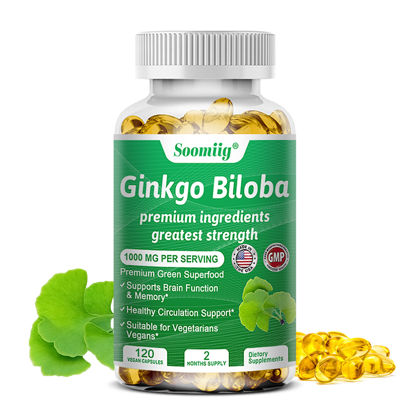 Ginko Biloba Capsules - Brain  - Ginger Tea ulasan dan harga
