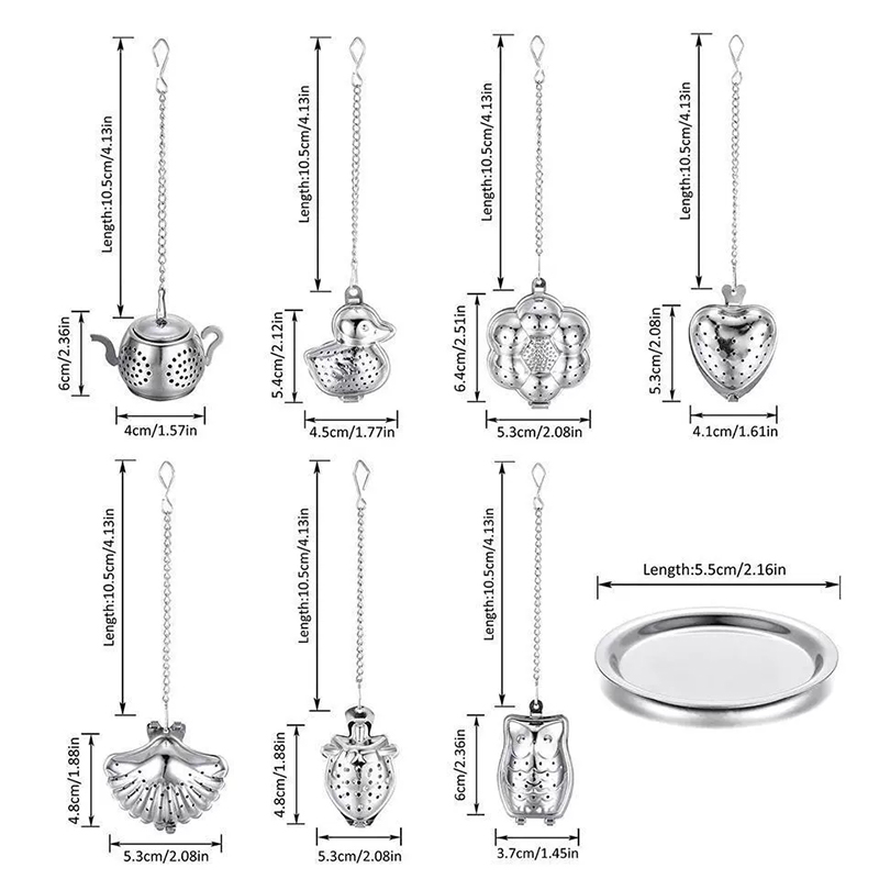 1/2PCS Creative Stainless Stee - Herbal Tea ulasan dan harga