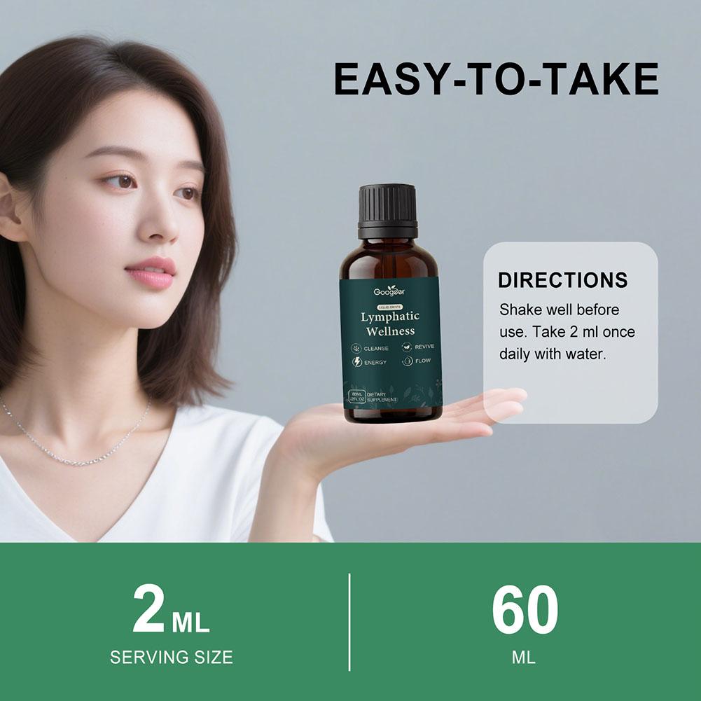 60ml Lymphatic Support Liquid  - Herbal Supplement ulasan dan harga