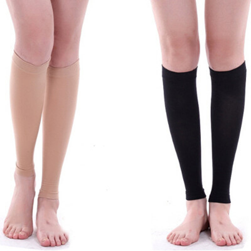 2pcs/lot Elastic Open Toe Knee - Echinacea ulasan dan harga