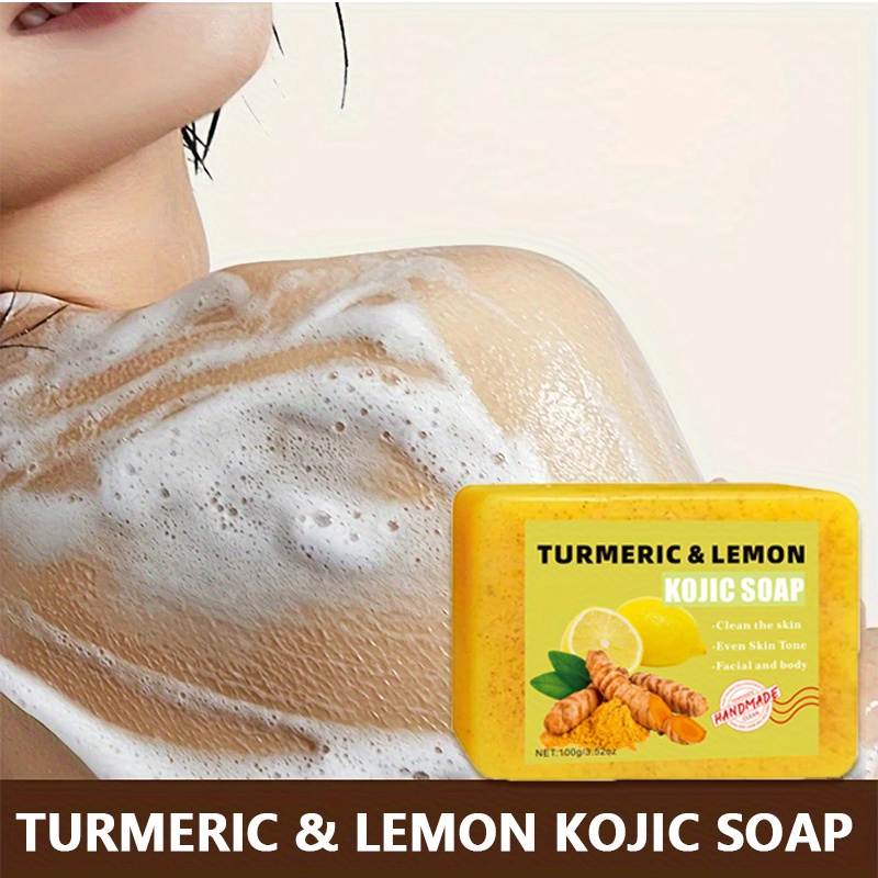 2PCS Turmeric Citric Acid Soap - Turmeric ulasan dan harga